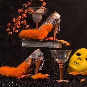 Ladies Customize Mirror Shoes